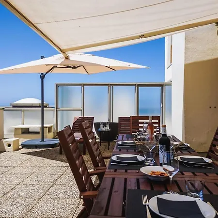 Lägenhet Cleo Keyweek With Terrace Sea Views Swimming Pool